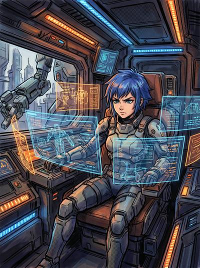 麻豆视频动漫-机甲少女战纪