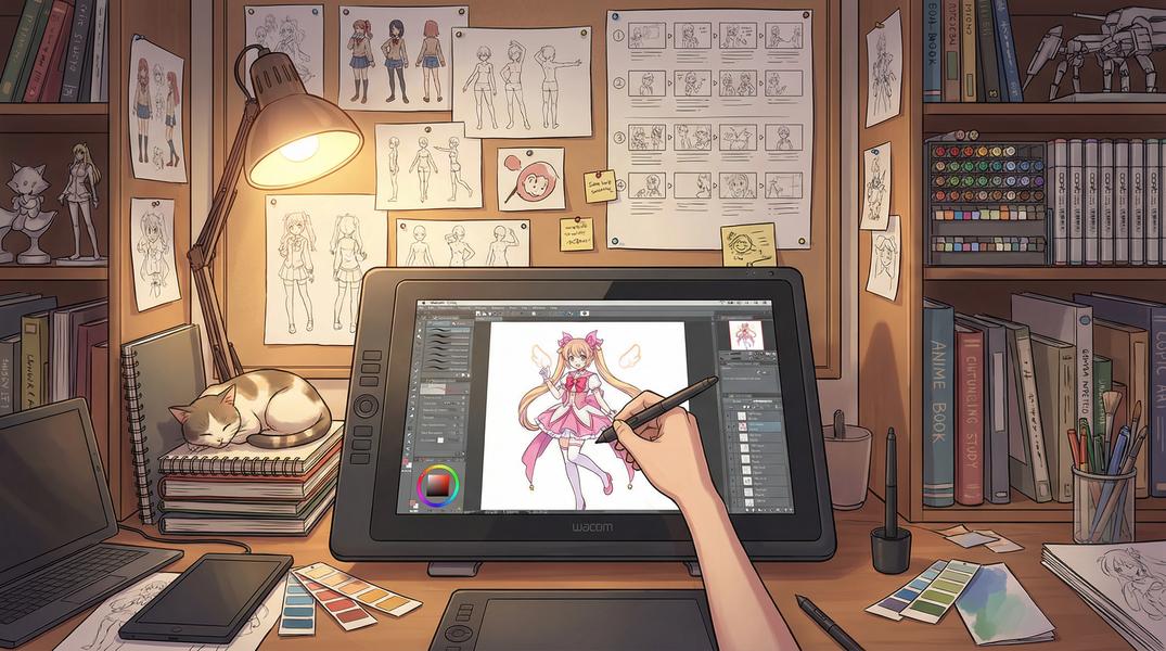 麻豆视频动漫创作中心